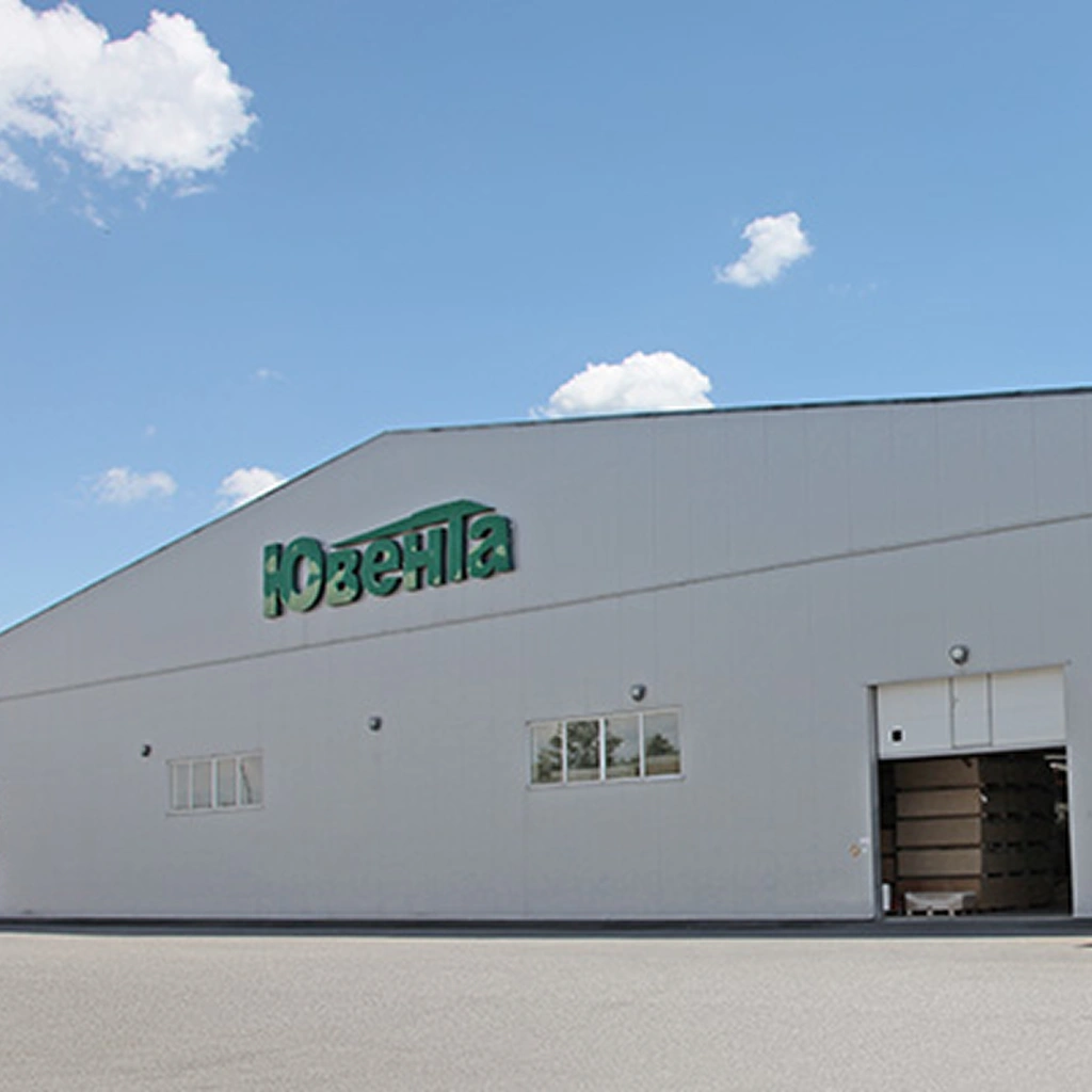 Фасад виробництва Juventa