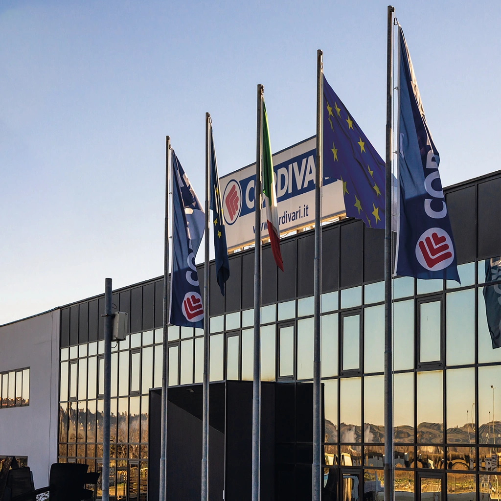 Фасад виробництва бренду cordivari