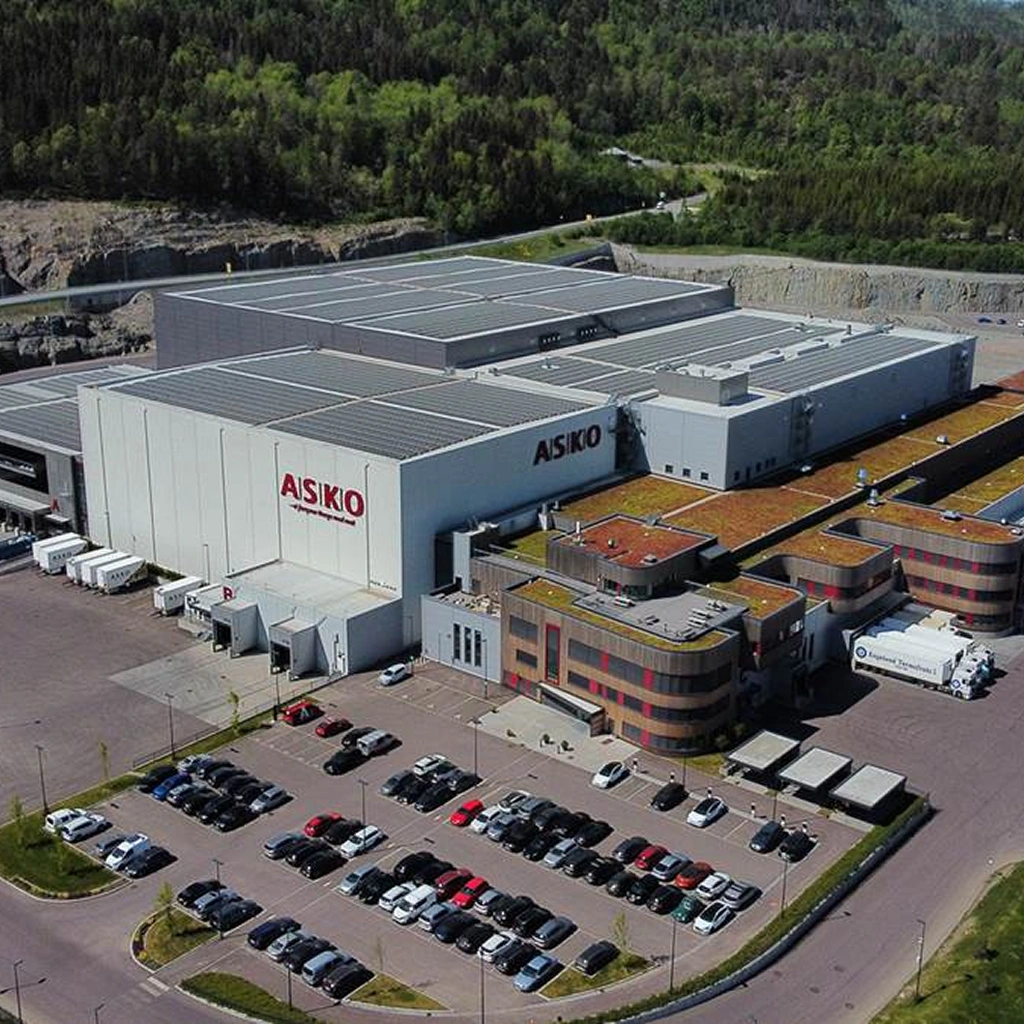 Фасад здания бренда ASKO