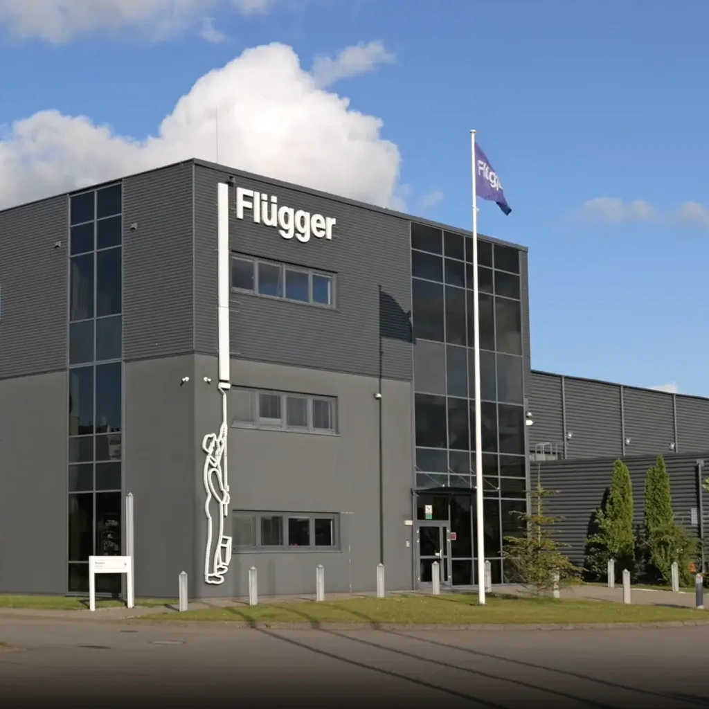 Фасад здания бренда flügger