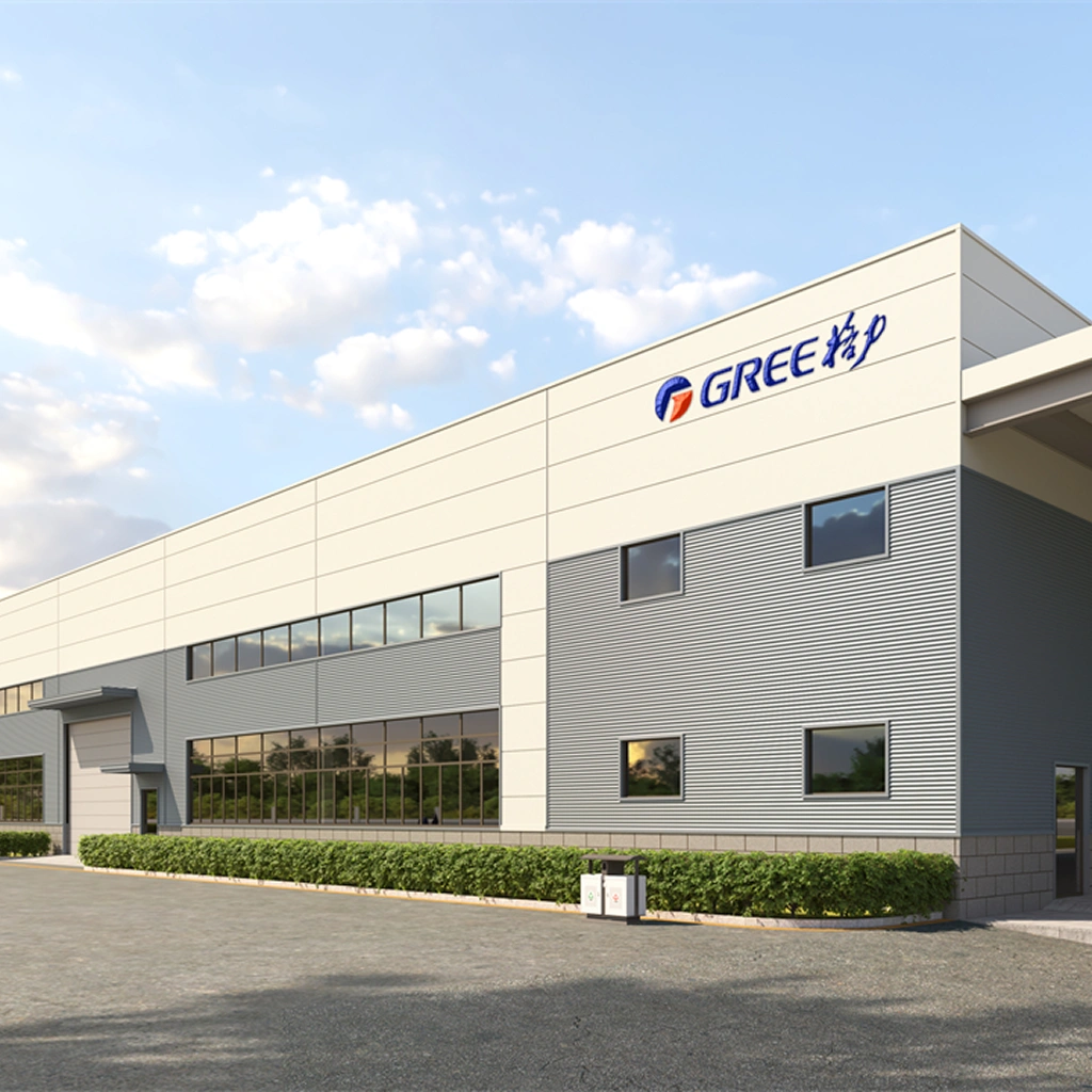 Фасад здания бренда Gree