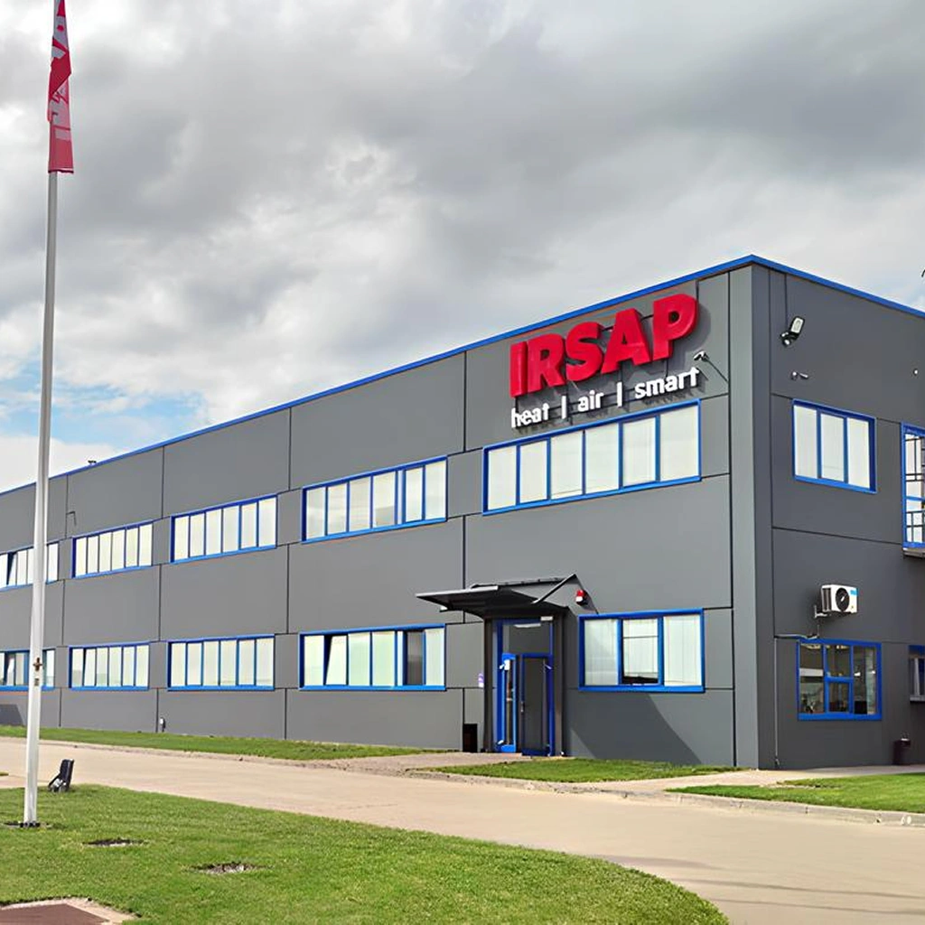 Фасад здания бренда irsap