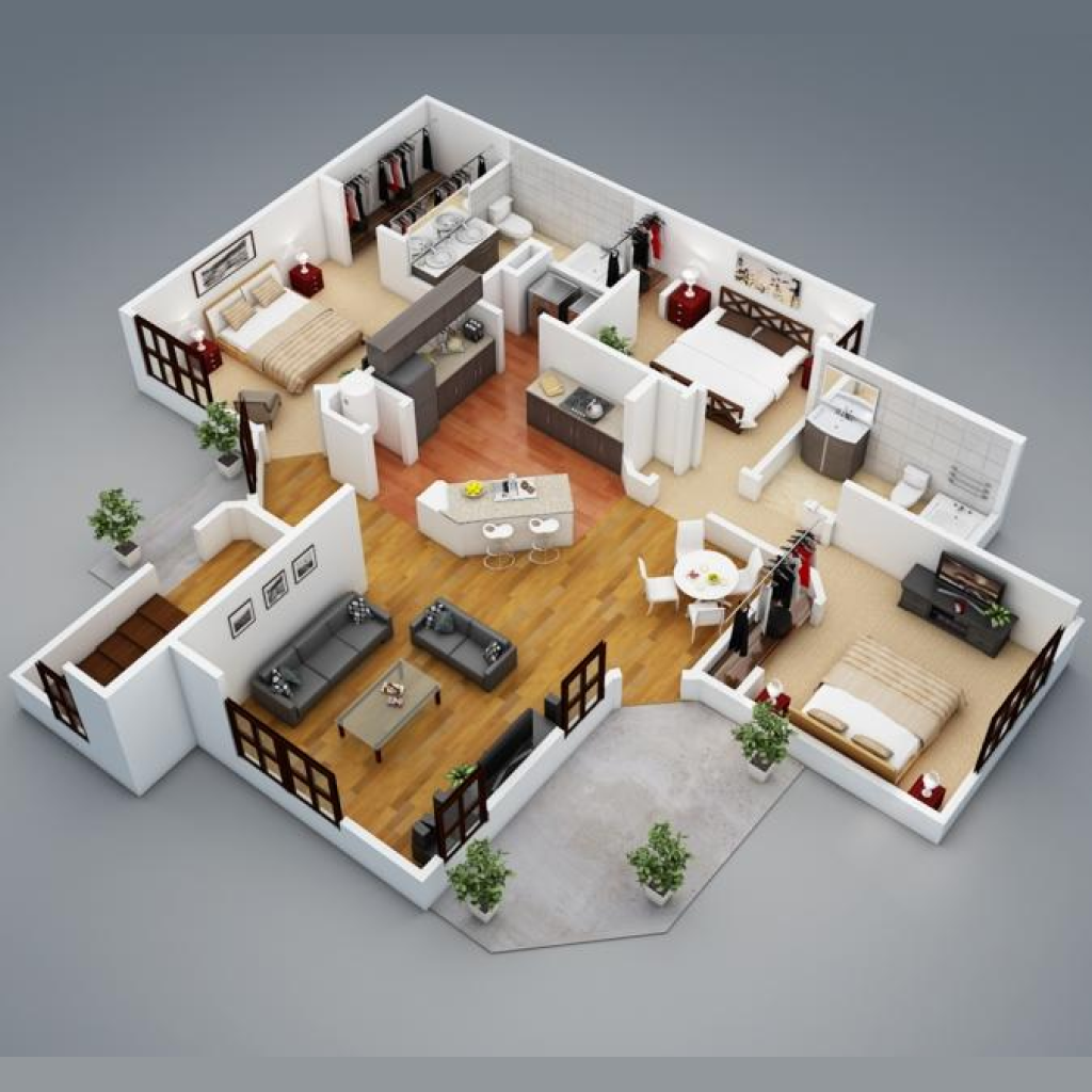 Програма для дизайну інтер'єру Floorplan 3d