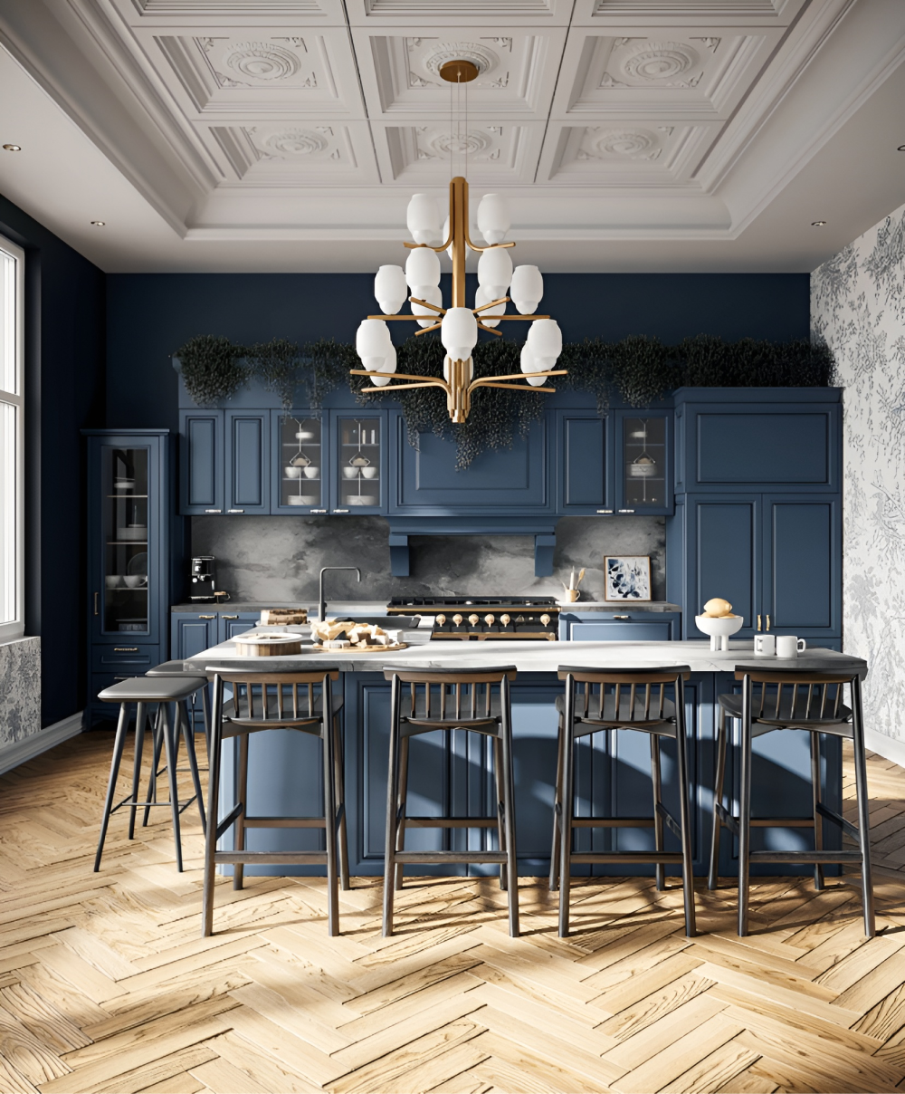 Дизайн-проєкт кухні у французькому стилі №3