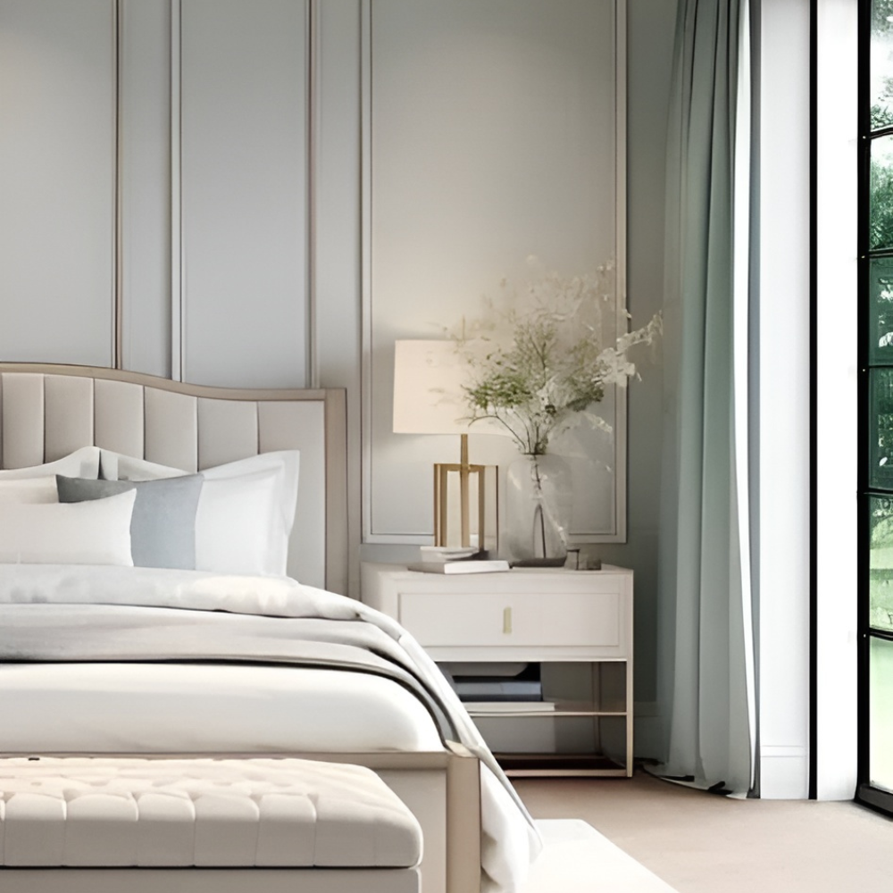 дизайн спальни в английском стиле
