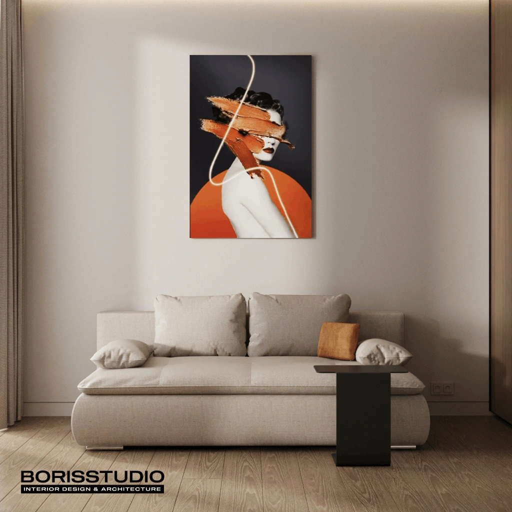 Интерьер без лишних деталей