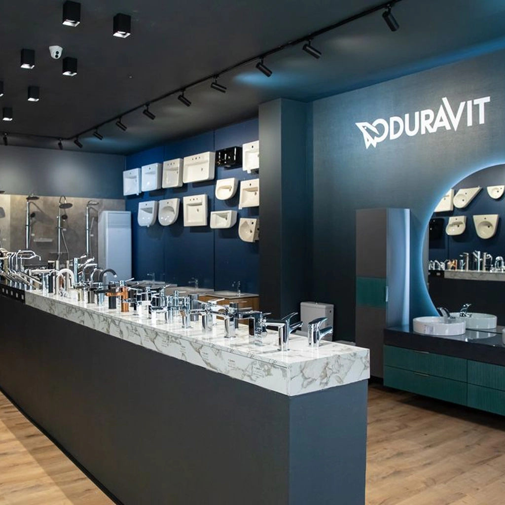 Интерьер фирменного шоурума duravit