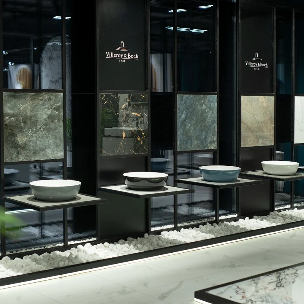 Интерьер фирменного шоурума villeroy & boch