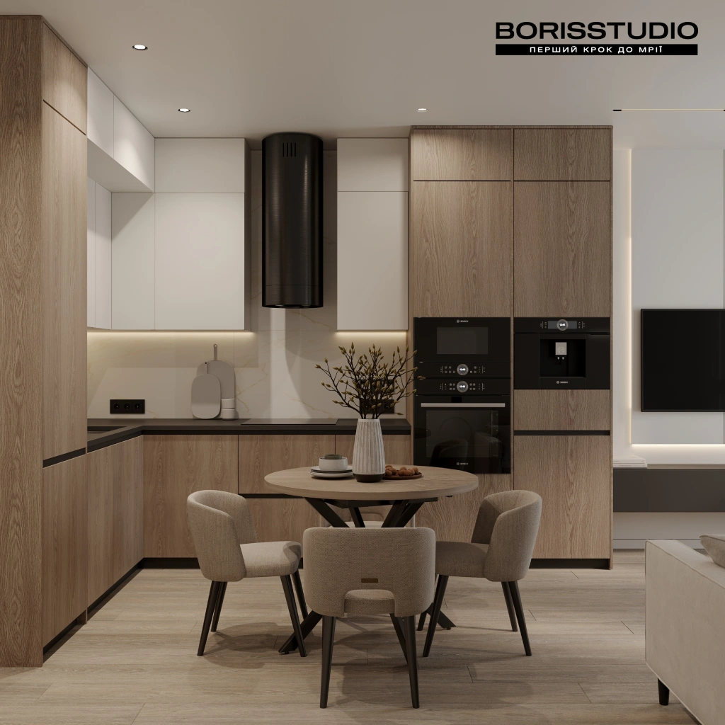 Интерьер кухни киев