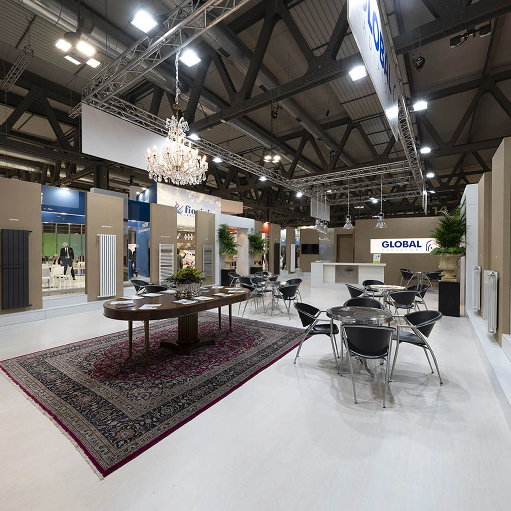 Интерьер шоурума бренда global radiatori