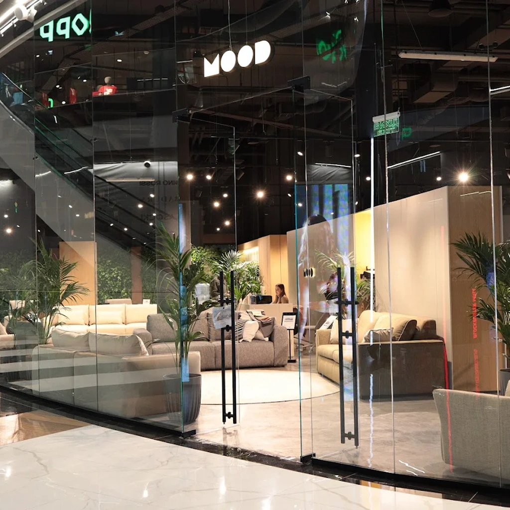 Интерьер шоурума бренда MOOD