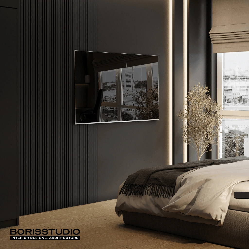 Интерьер спальни киев 1
