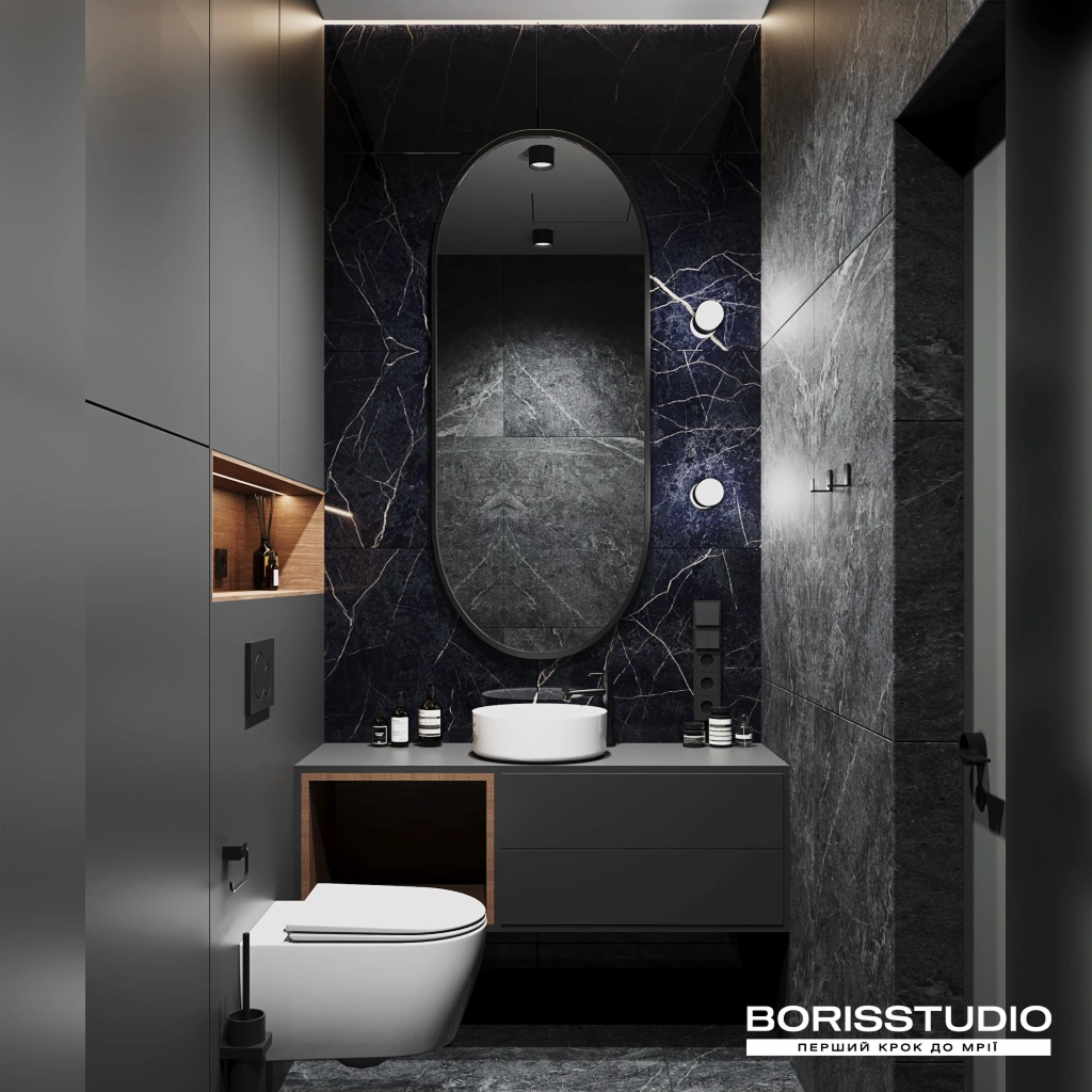 Интерьер ванной комнаты киев