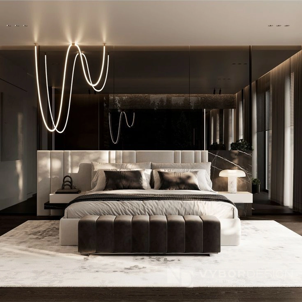 Інтер'єр будинку у розкішних відтінках