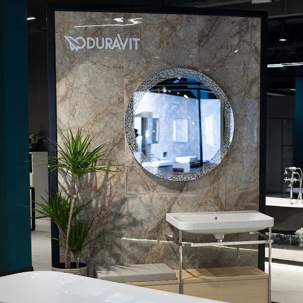 Інтер'єр фірмового шоуруму duravit