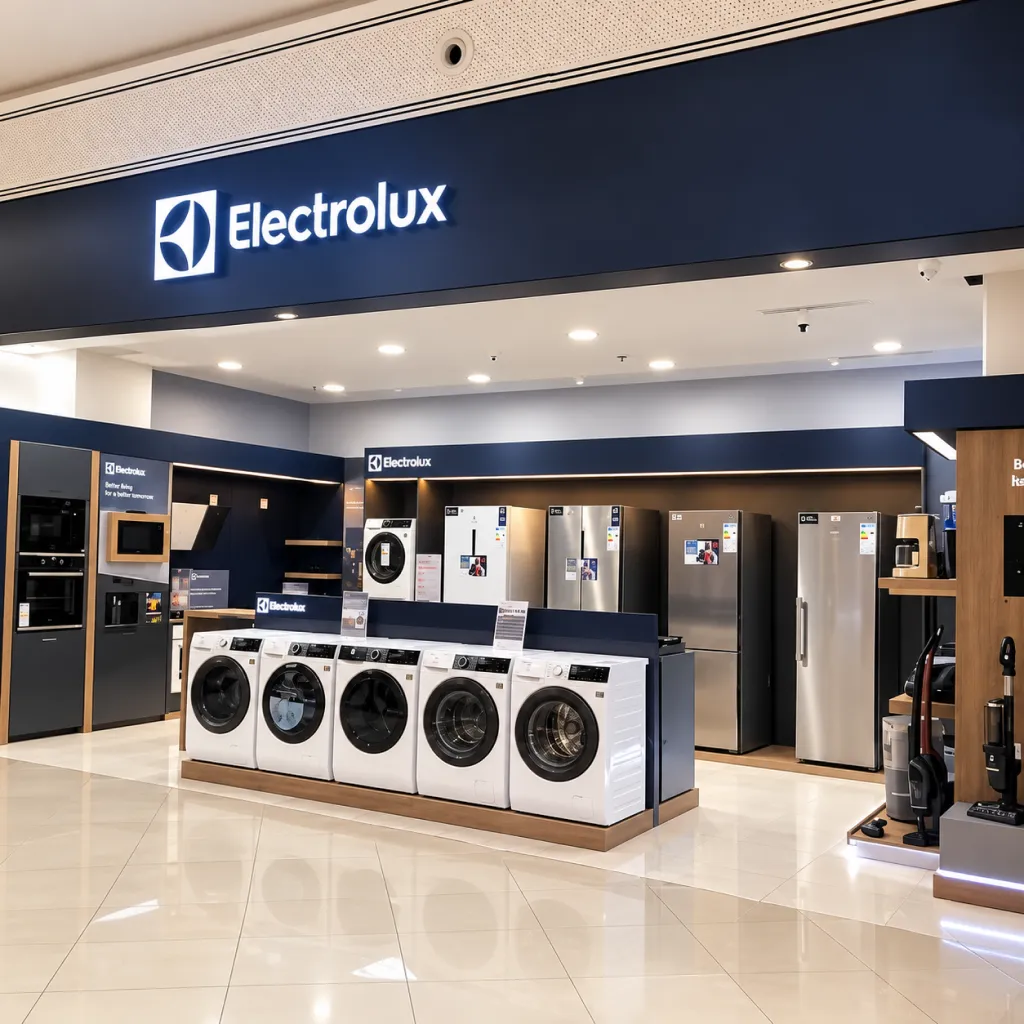 Інтер'єр фірмового шоуруму electrolux