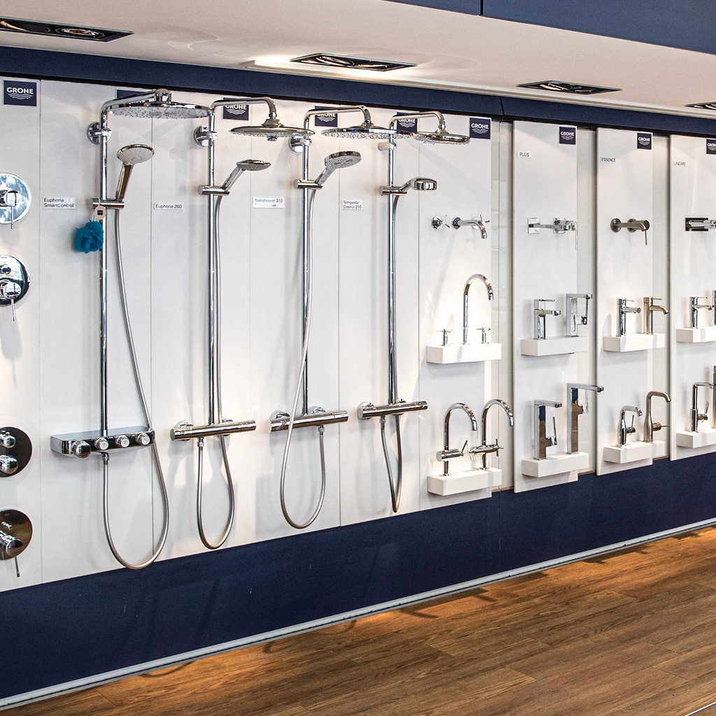 Інтер'єр фірмового шоуруму grohe