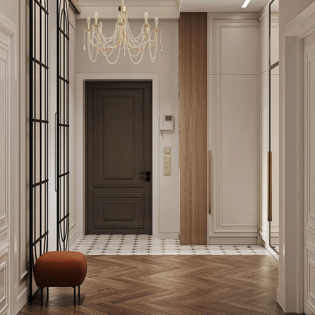 Інтер'єр передпокою французька класика