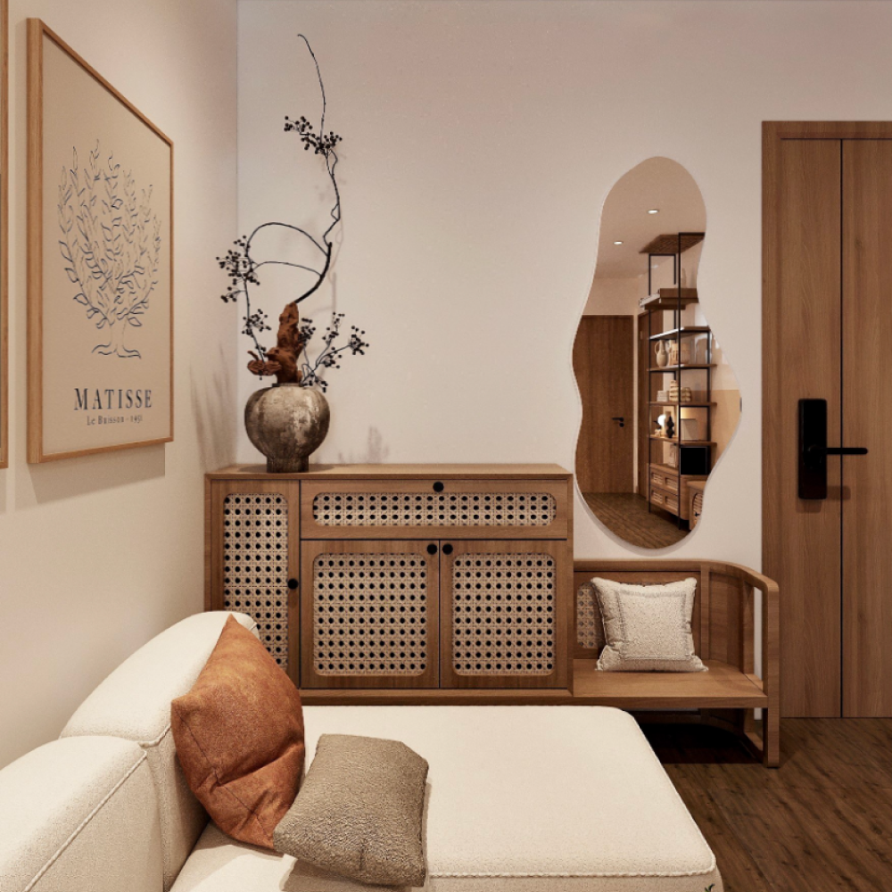 Дизайн-проєкт інтер’єру у японському стилі №1