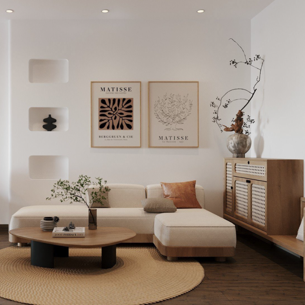 Дизайн-проєкт інтер'єру квартири в японському стилі