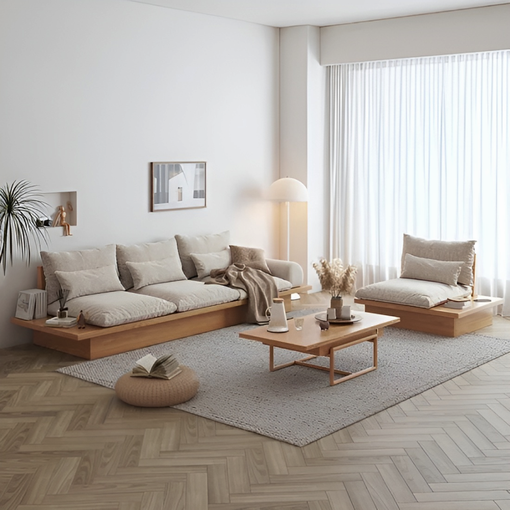 Дизайн-проєкт вітальні в японському стилі