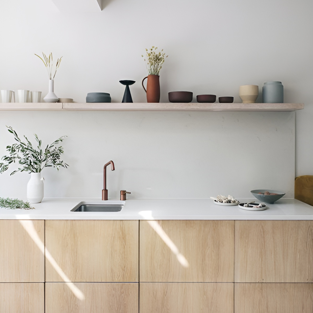 Дизайн інтер'єру кухні в японському стилі