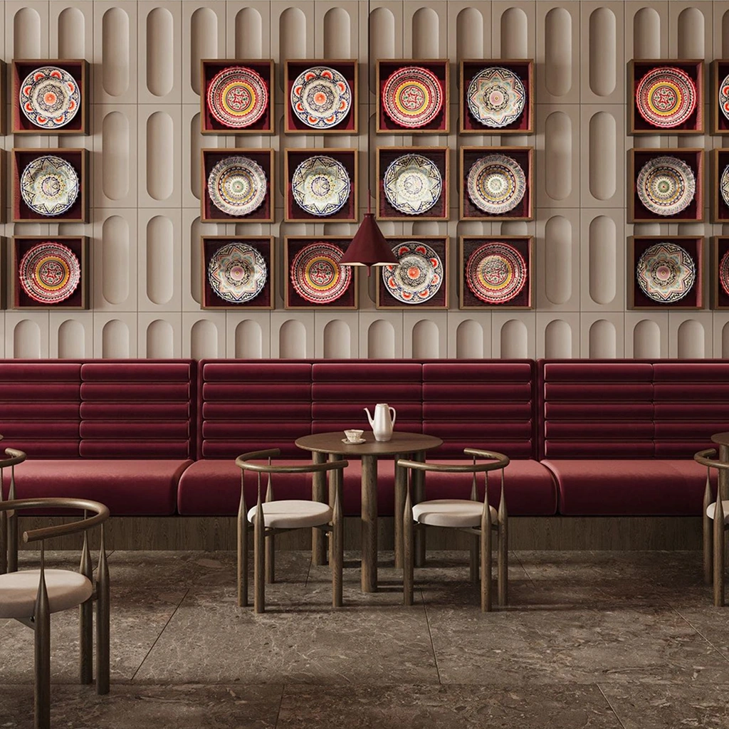 Кафе у східному стилі з етнічним декором