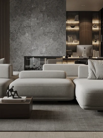 Особливості дизайну вітальні в стилі лофт