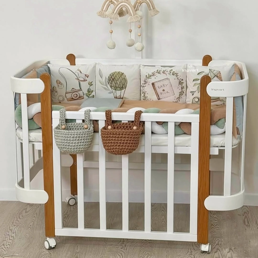 Ліжечко ingvart з натурального дерева