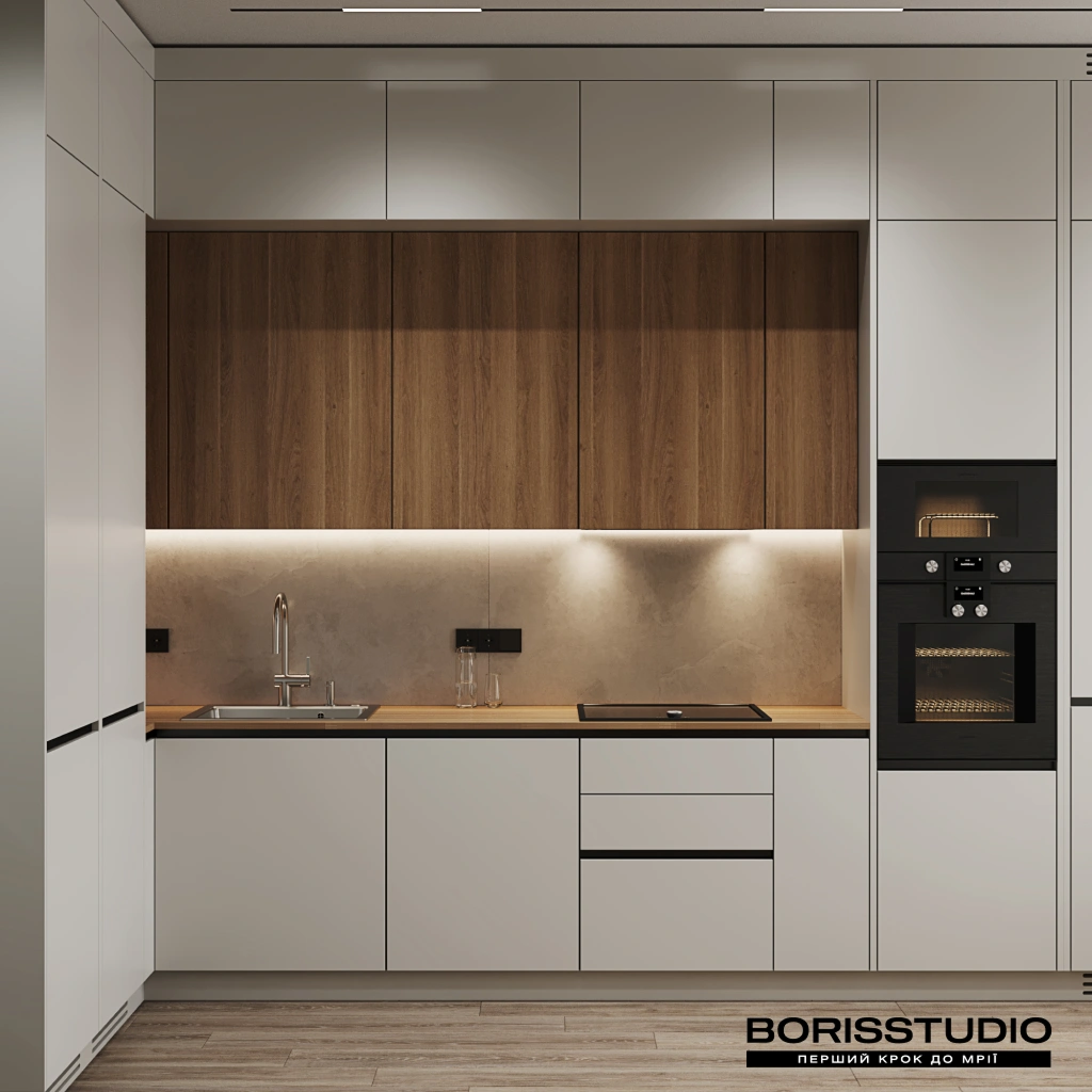 Минималистичная кухня