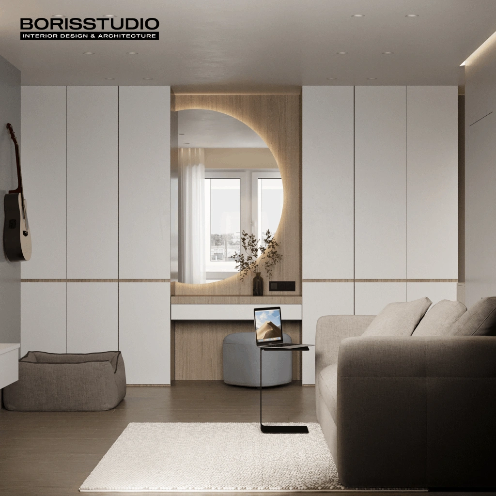 Мінімалізм без яскравих акцентів у квартирі