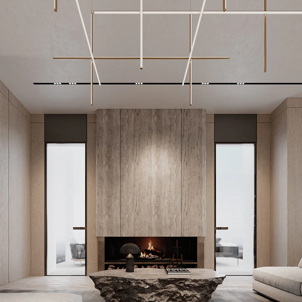 Модели современных каминов для дома