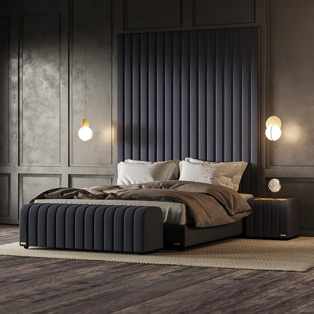 М'яке ліжко FRANKOF українського виробництва