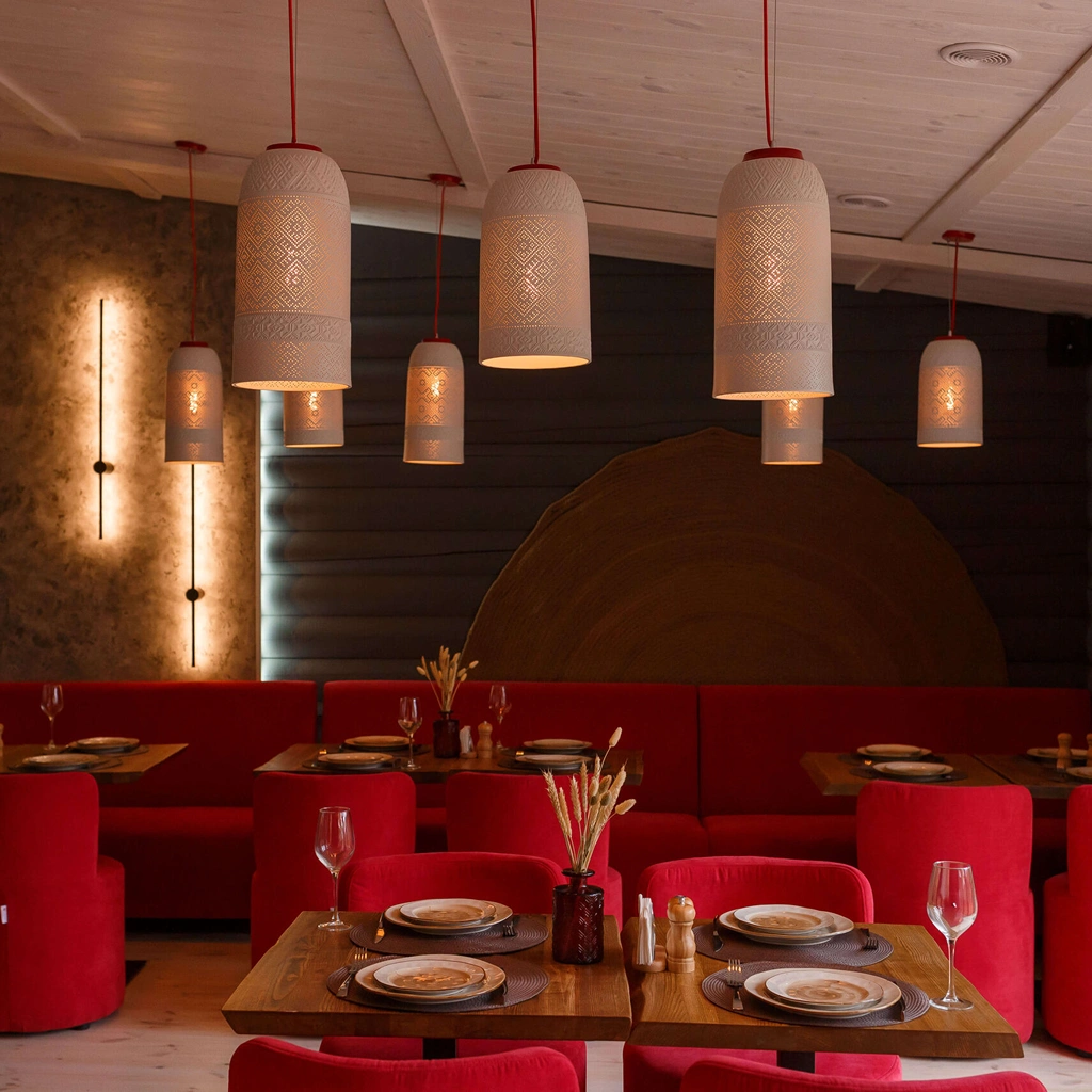 Національні орнаменти у ресторані