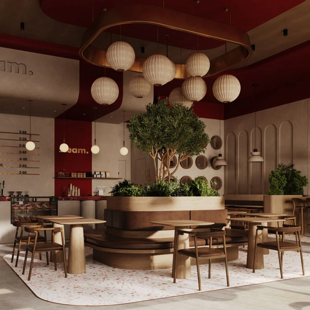 Оформлення кафе у східному стилі