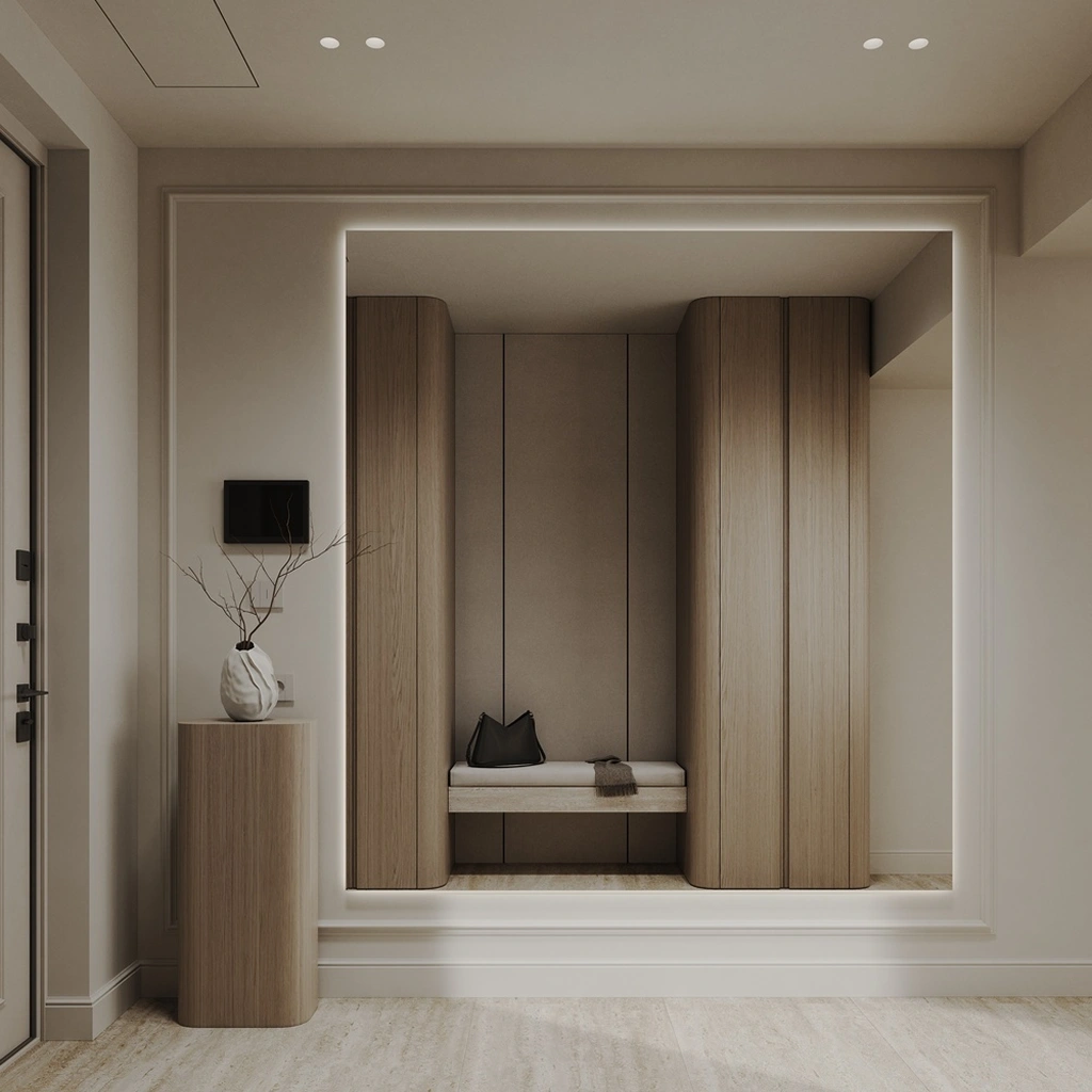 Передпокій в еко стилі