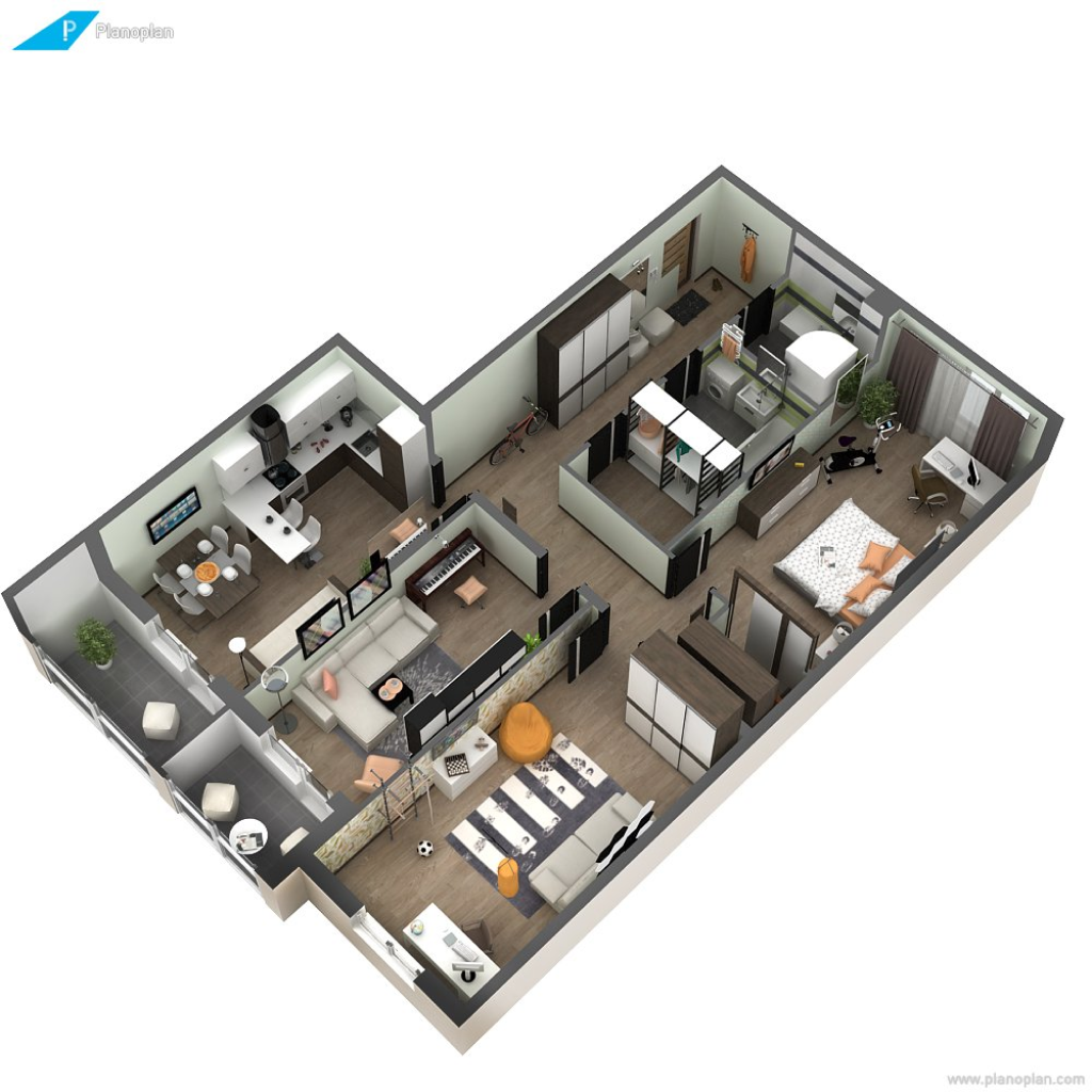 Програма для дизайну інтер'єру Planoplan