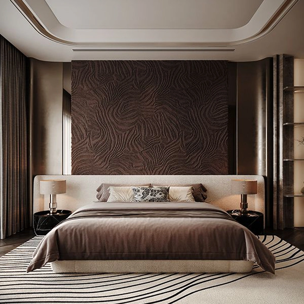 Потолок в интерьере в стиле модерн