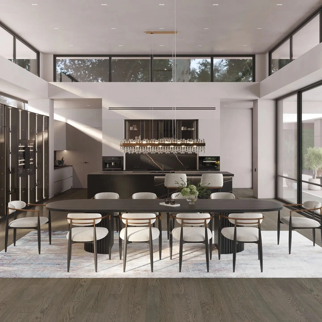 Просторная кухня AYAX с островом