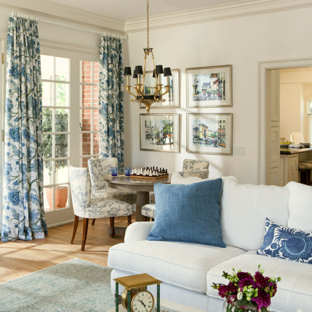 Дизайн-проект вітальні в стилі прованс