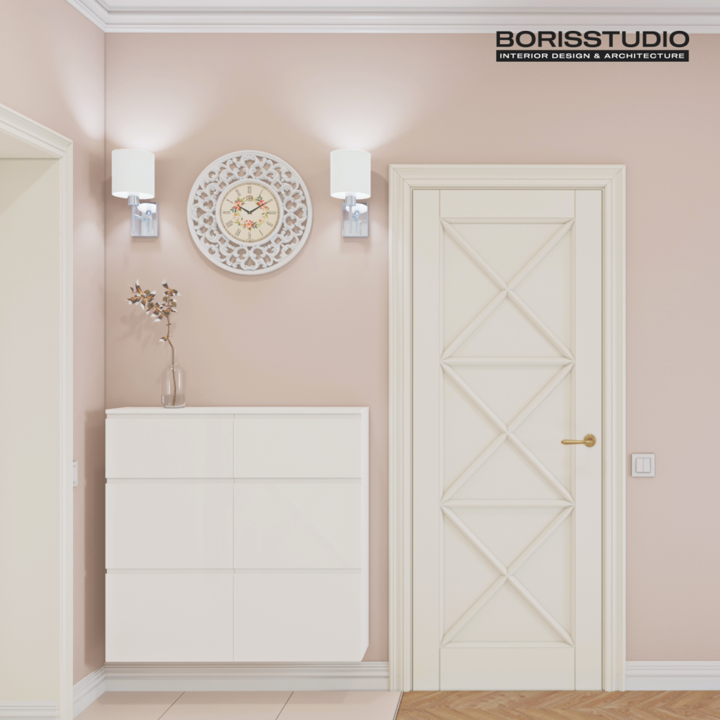 Дизайн інтер'єру передпокою в стилі прованс