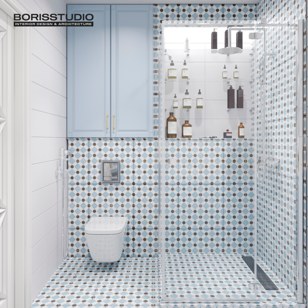 Дизайн-проект ванної кімнати у стилі прованс