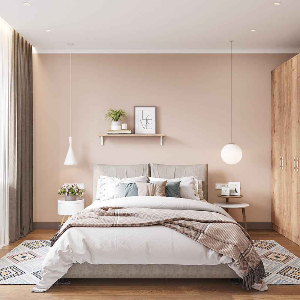 Скандинавський стиль в інтер'єрі спальні