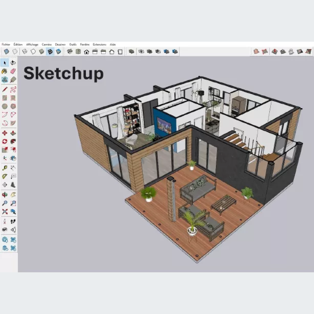 Програма для дизайну інтер'єру Sketchup