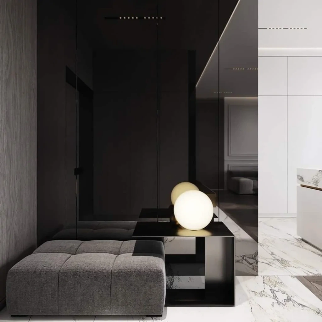 Современная прихожая хай тек