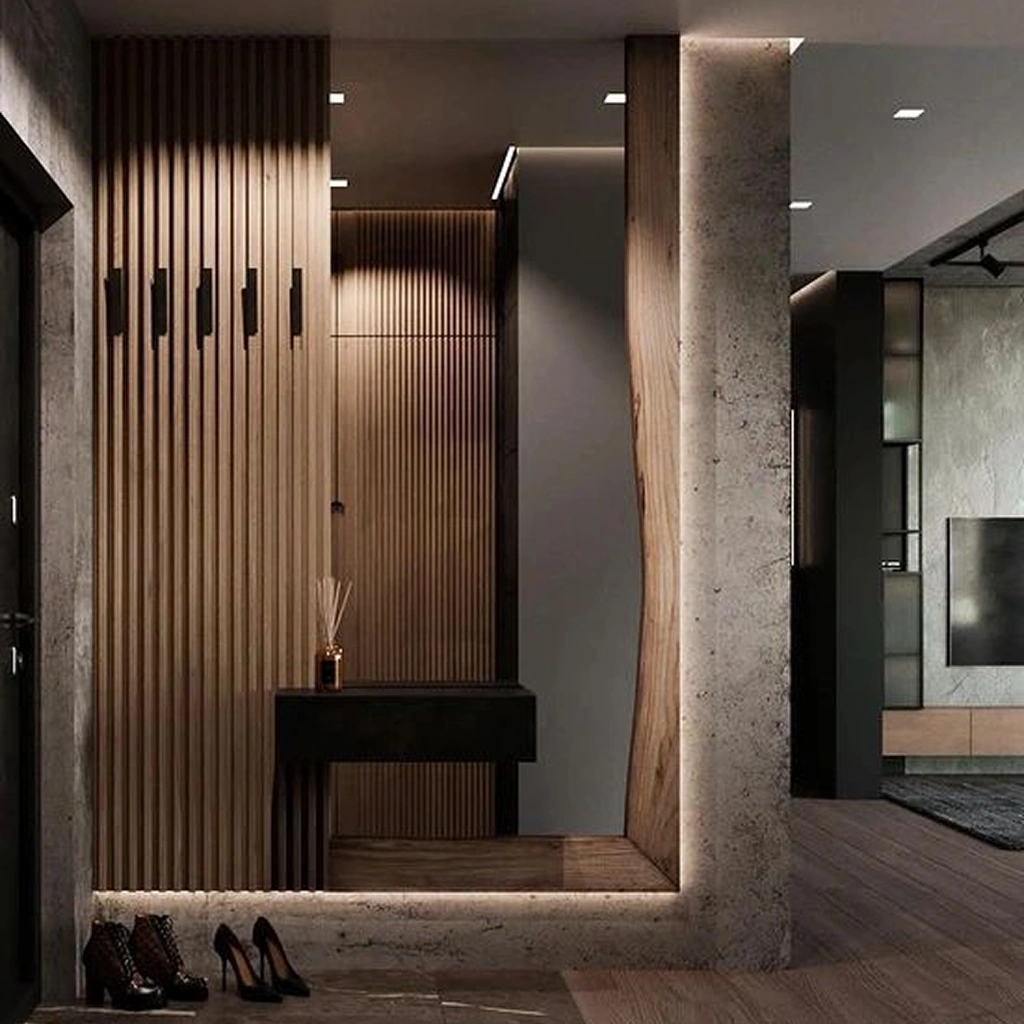 Стильна передпокій у стилі лофт