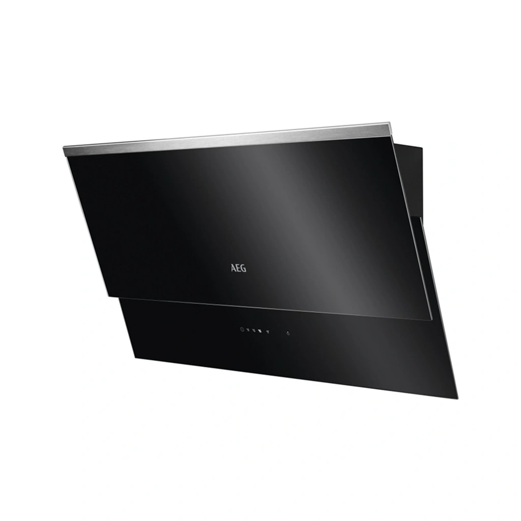 Стильная черная вытяжка AEG
