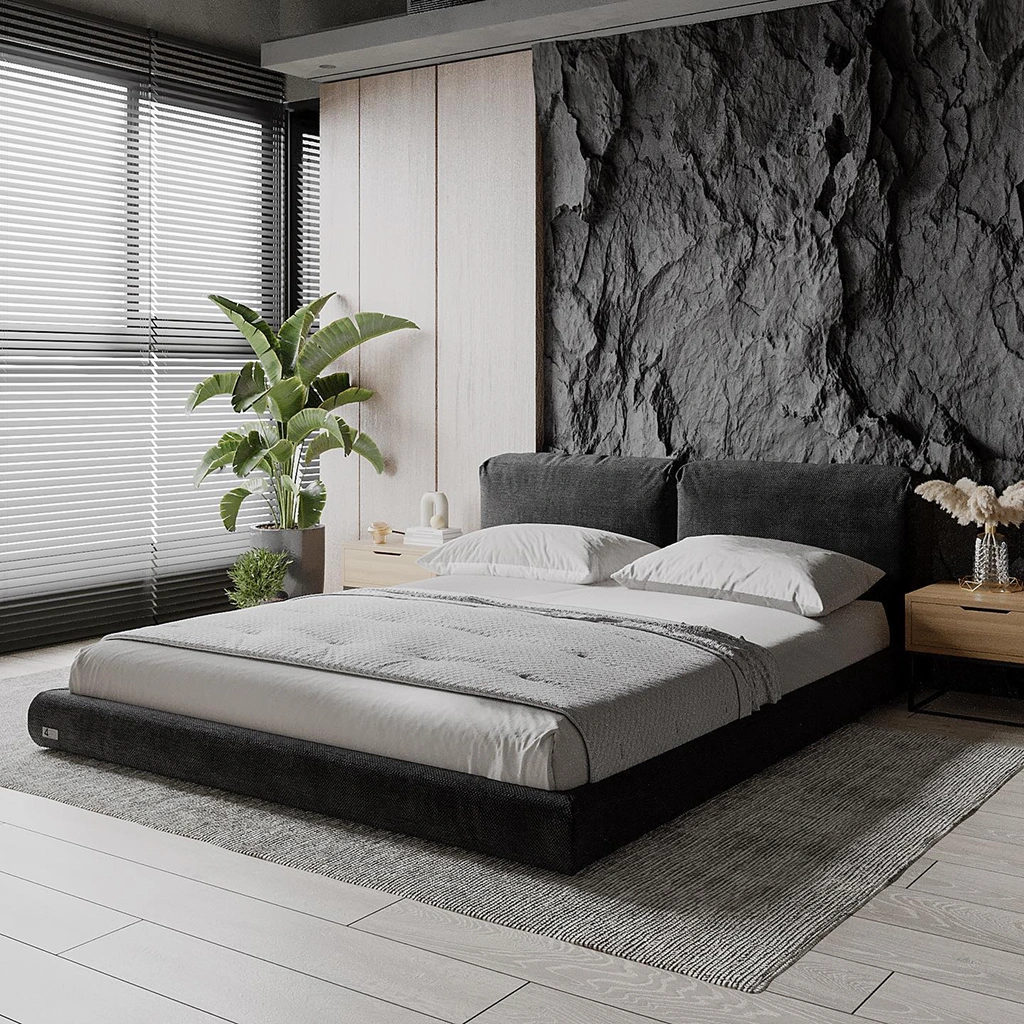 Стильне ліжко 4LOFT для сучасної спальні