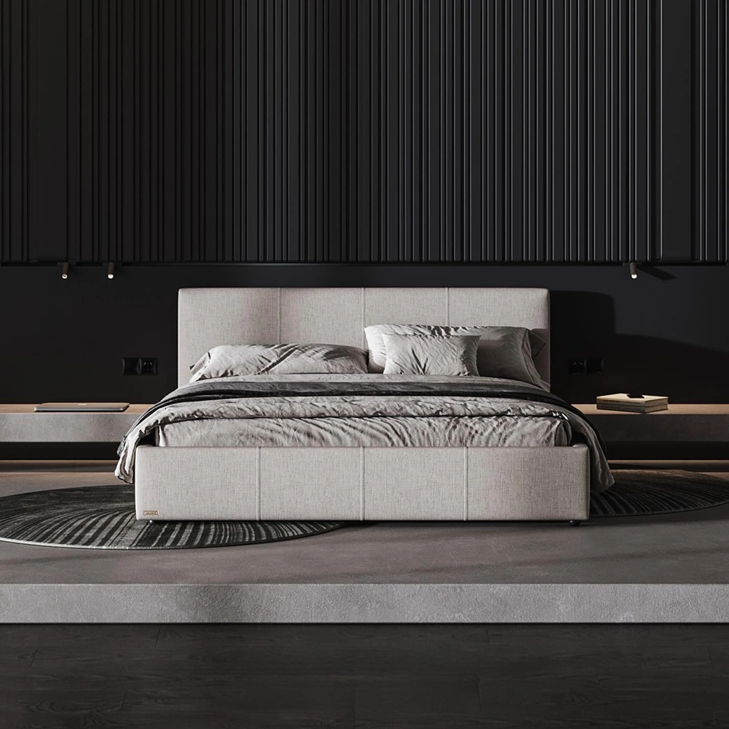 Стильне ліжко FRANKOF для сучасної спальні
