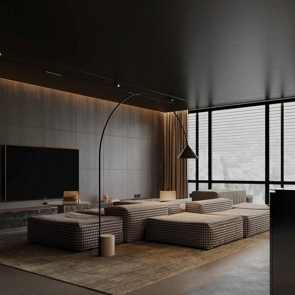 Сучасний лофт інтер'єр